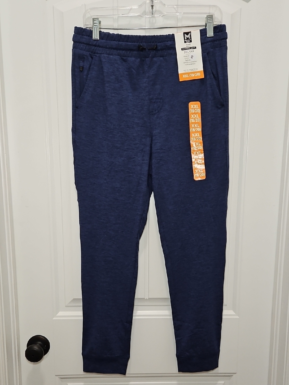 Member's Mark Boys Favorite Soft Jogger Pant UPF Sun Protection XXL 18/20 New